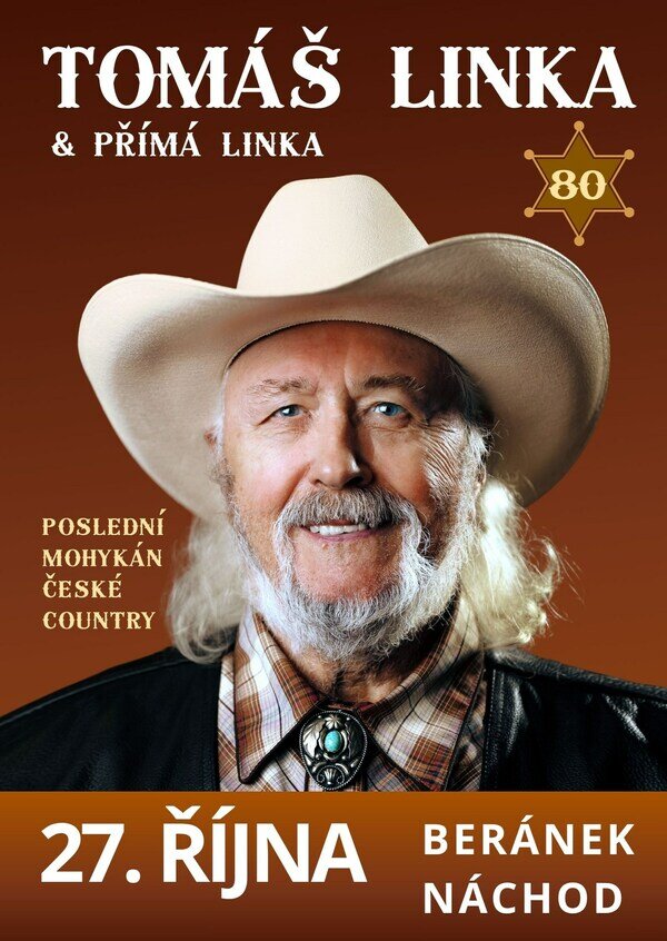 Tomáš Linka & Přímá linka - 80 let legendy – divadlo, Hudba a Kino, Náchod – fotka 2