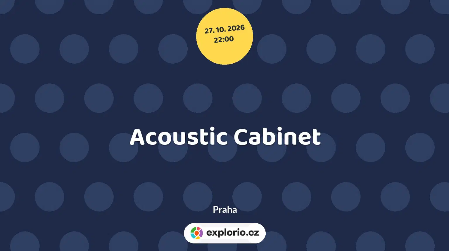 Acoustic Cabinet – divadlo, Hudba a Kino, Praha