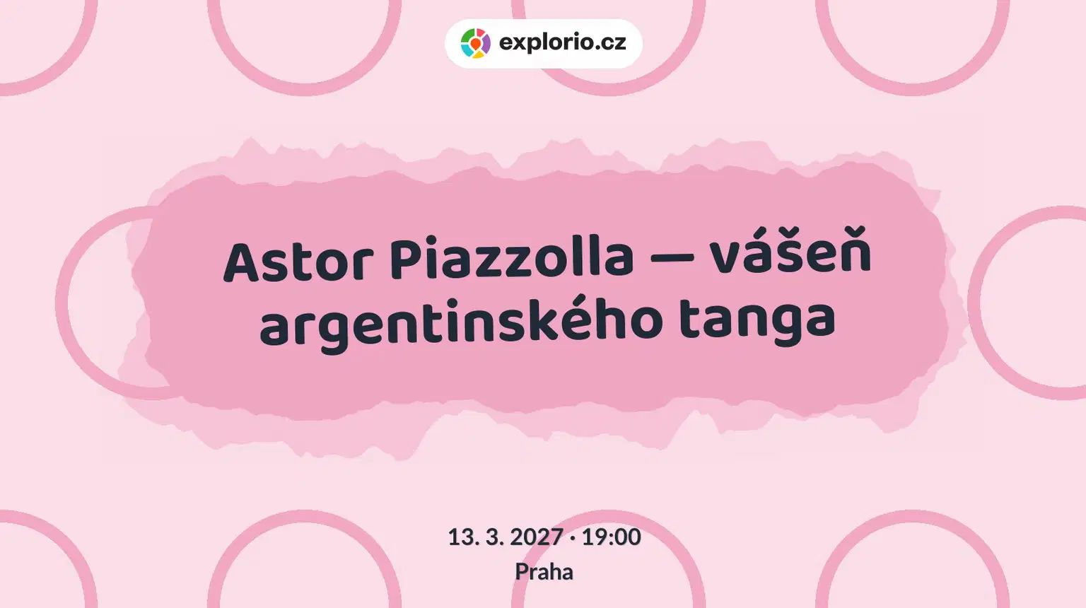 Astor Piazzolla — vášeň argentinského tanga – divadlo, Hudba a Kino, Praha