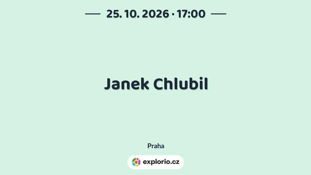 Janek Chlubil – divadlo, Hudba a Kino, Praha