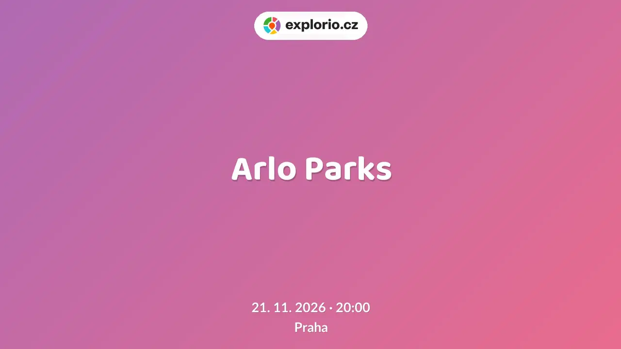 Arlo Parks – divadlo, Hudba a Kino, Praha