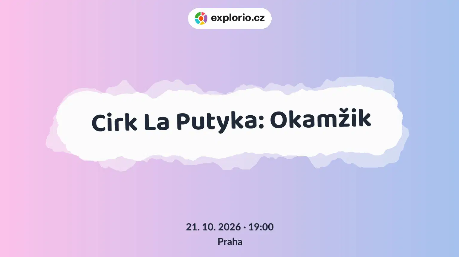 Cirk La Putyka: Okamžik – divadlo, Hudba a Kino, Praha