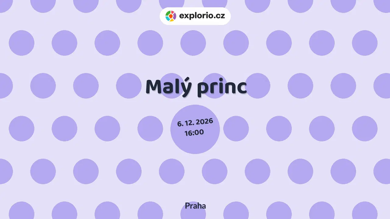 Malý princ – divadlo, Hudba a Kino, Praha