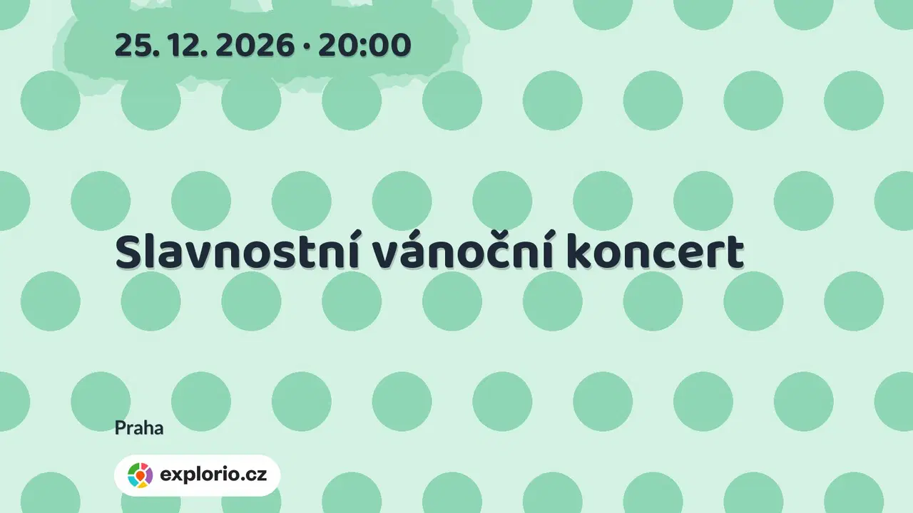 Slavnostní vánoční koncert – divadlo, Hudba a Kino, Praha
