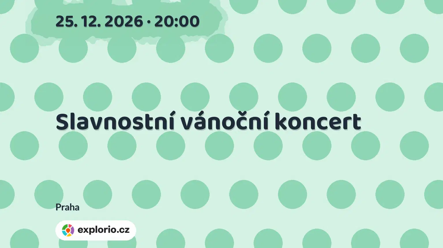Slavnostní vánoční koncert – divadlo, Hudba a Kino, Praha