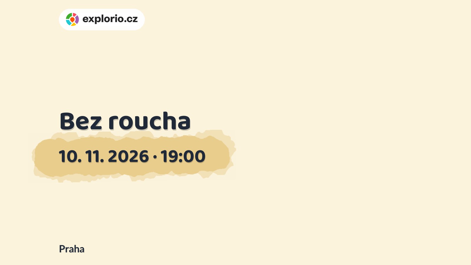Bez roucha – divadlo, Hudba a Kino, Praha