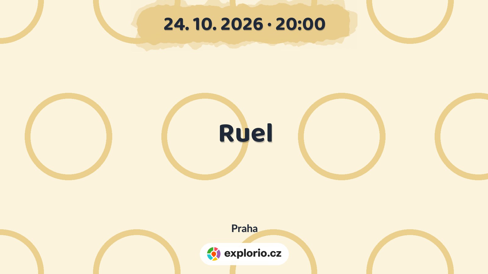 Ruel – divadlo, Hudba a Kino, Praha