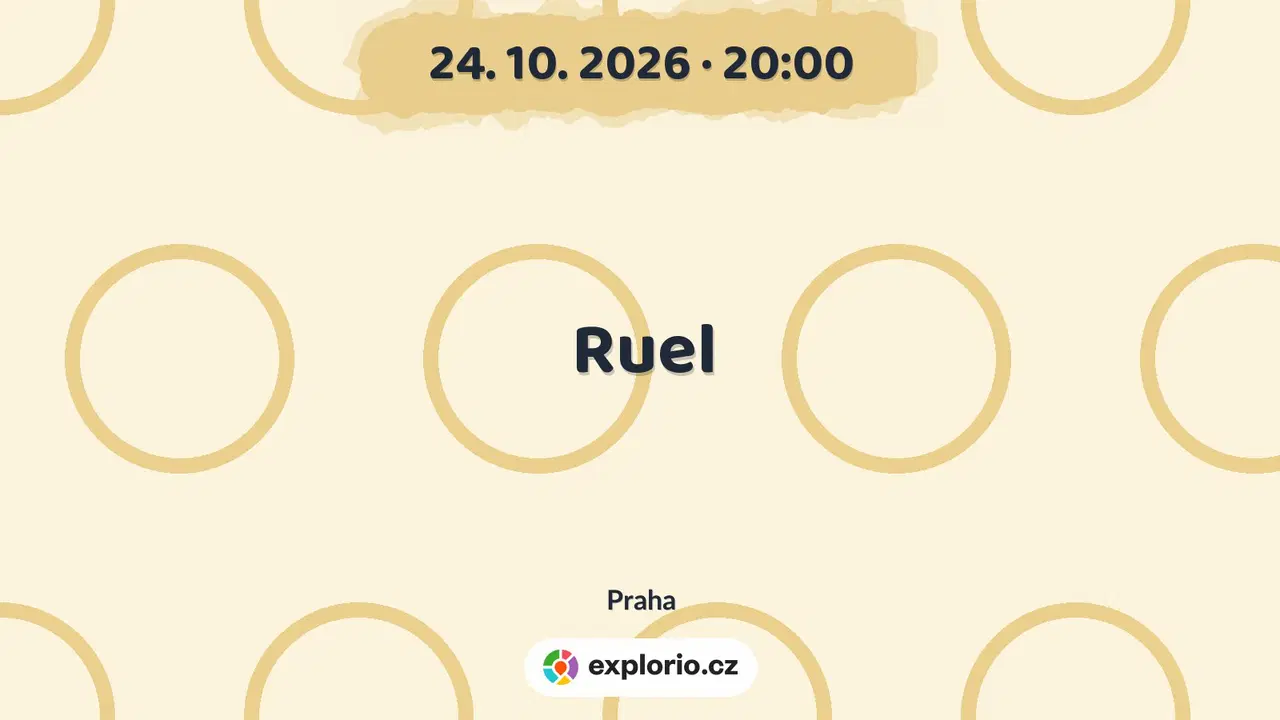 Ruel – divadlo, Hudba a Kino, Praha