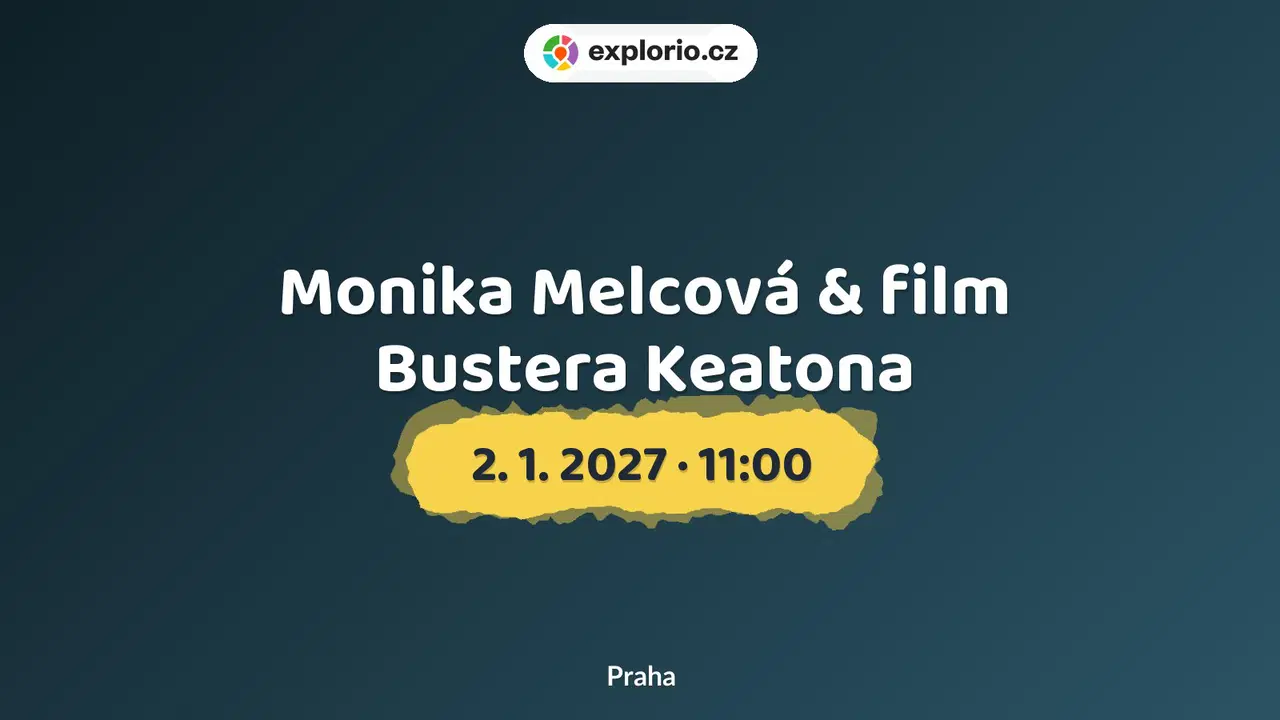 Monika Melcová & film Bustera Keatona – divadlo, Hudba a Kino, Praha