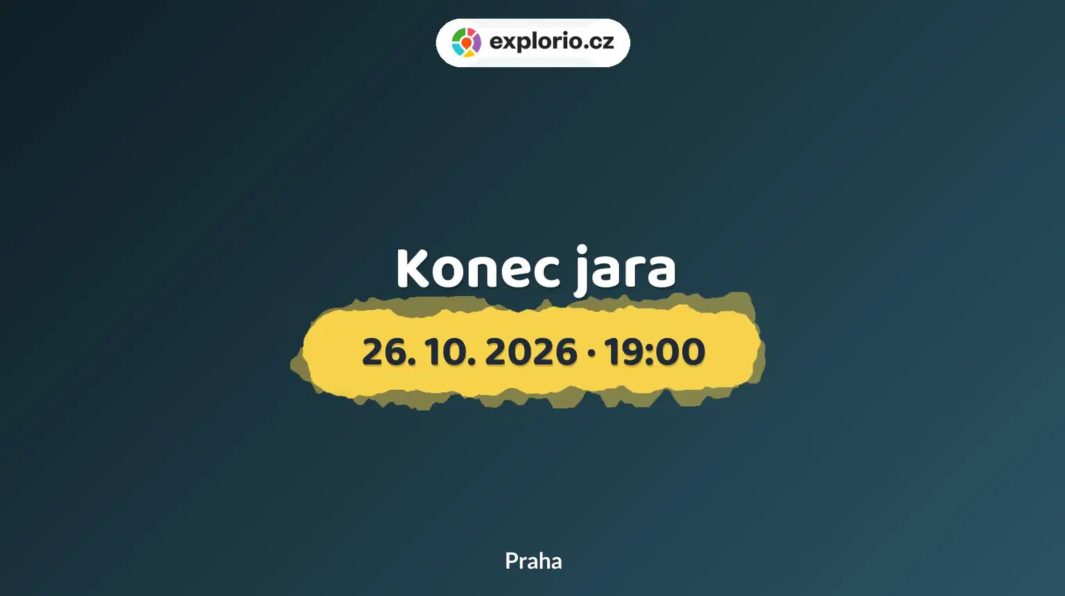 Konec jara – divadlo, Hudba a Kino, Praha