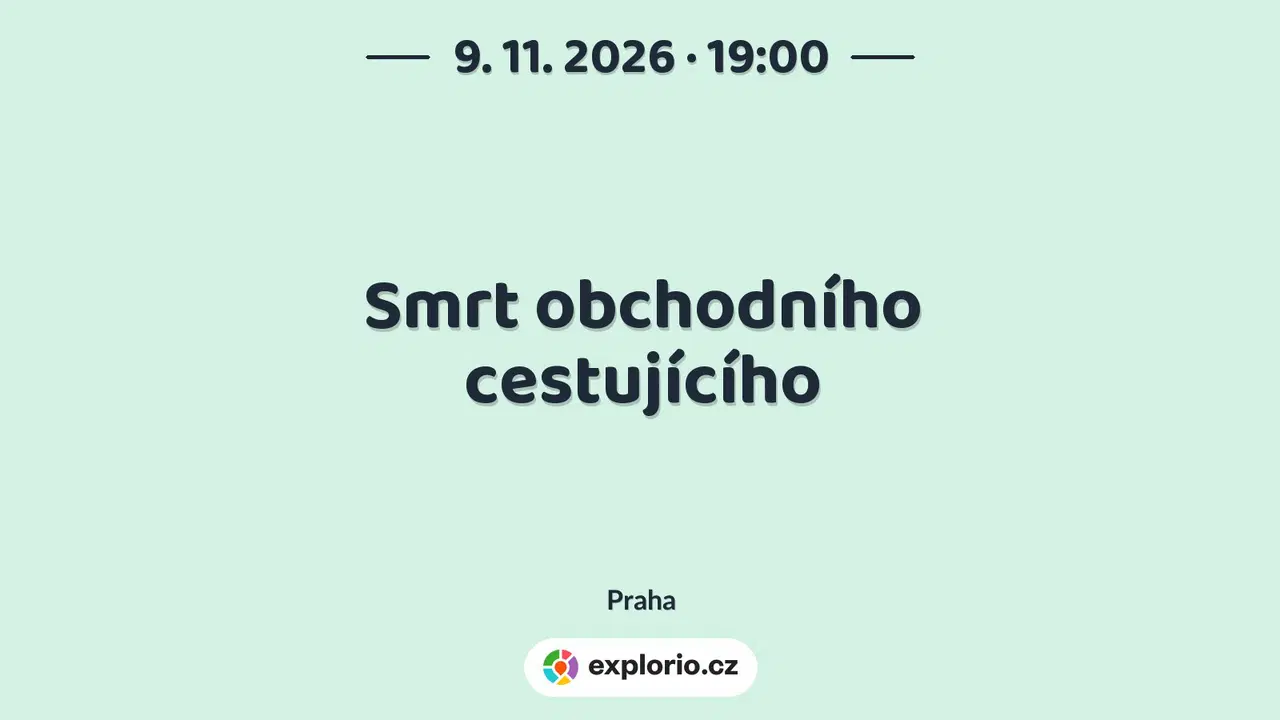 Smrt obchodního cestujícího – divadlo, Hudba a Kino, Praha