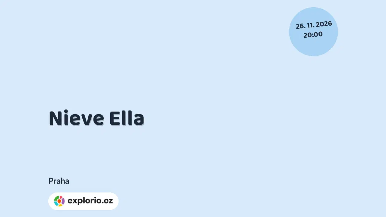 Nieve Ella – divadlo, Hudba a Kino, Praha