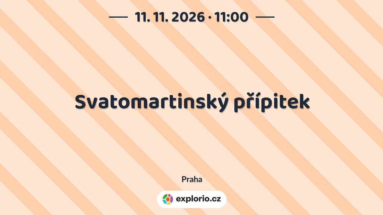 Svatomartinský přípitek – festivaly a Slavnosti, Praha
