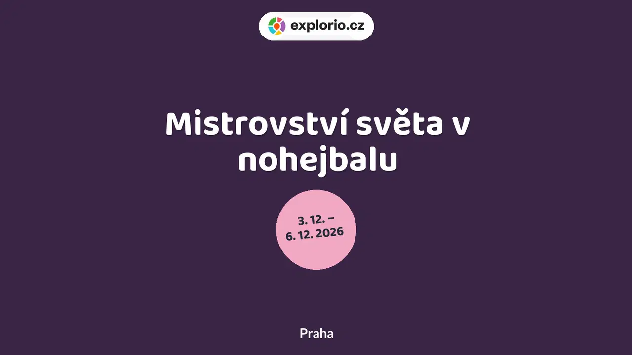 Mistrovství světa v nohejbalu – sport a Pohyb, Praha
