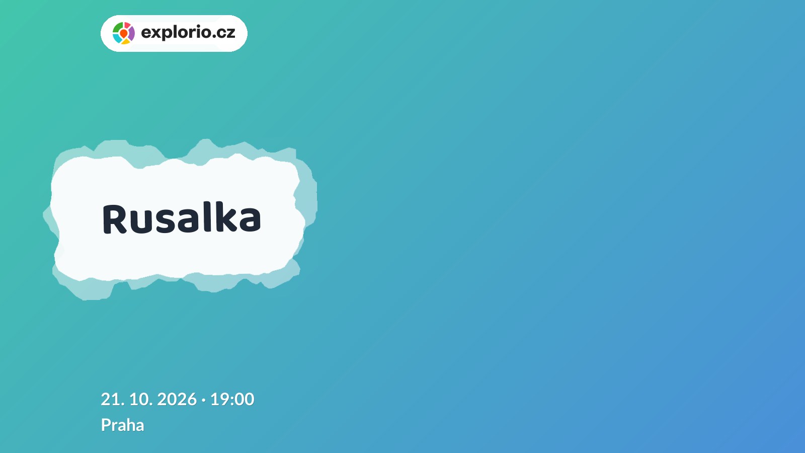 Rusalka – divadlo, Hudba a Kino, Praha