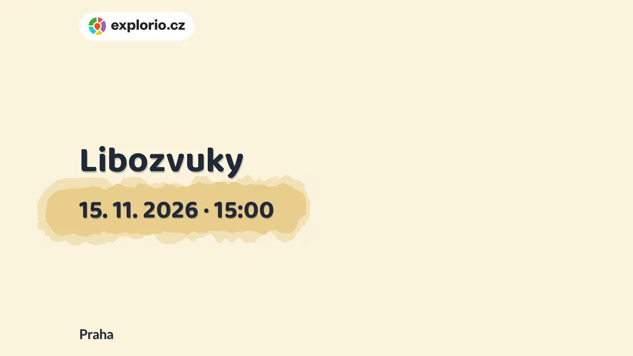 Libozvuky – divadlo, Hudba a Kino, Praha