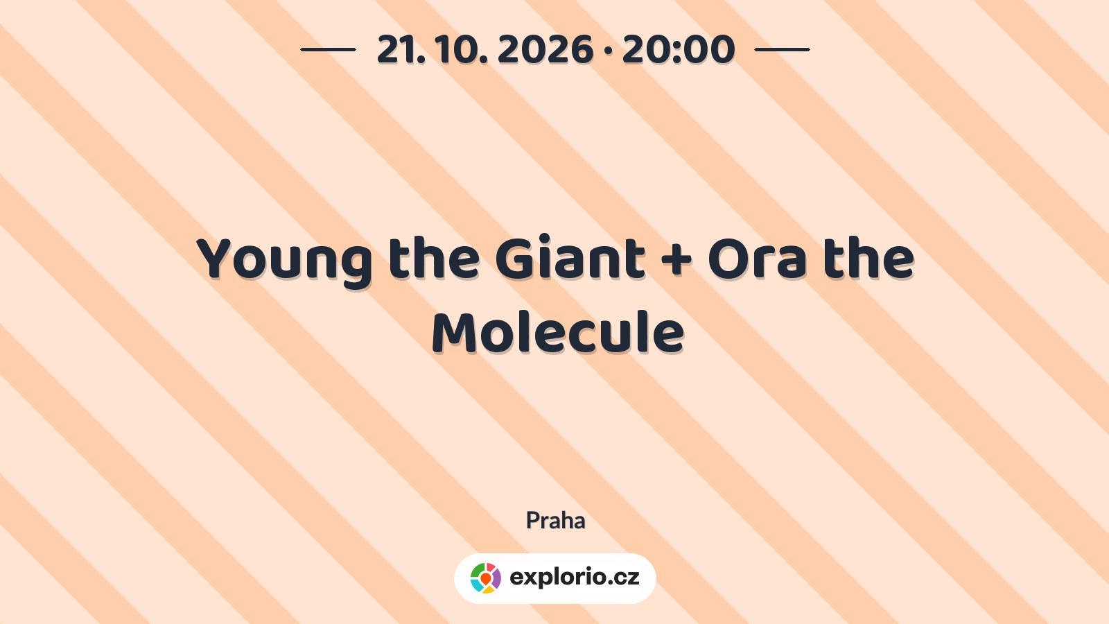 Young the Giant + Ora the Molecule – divadlo, Hudba a Kino, Praha