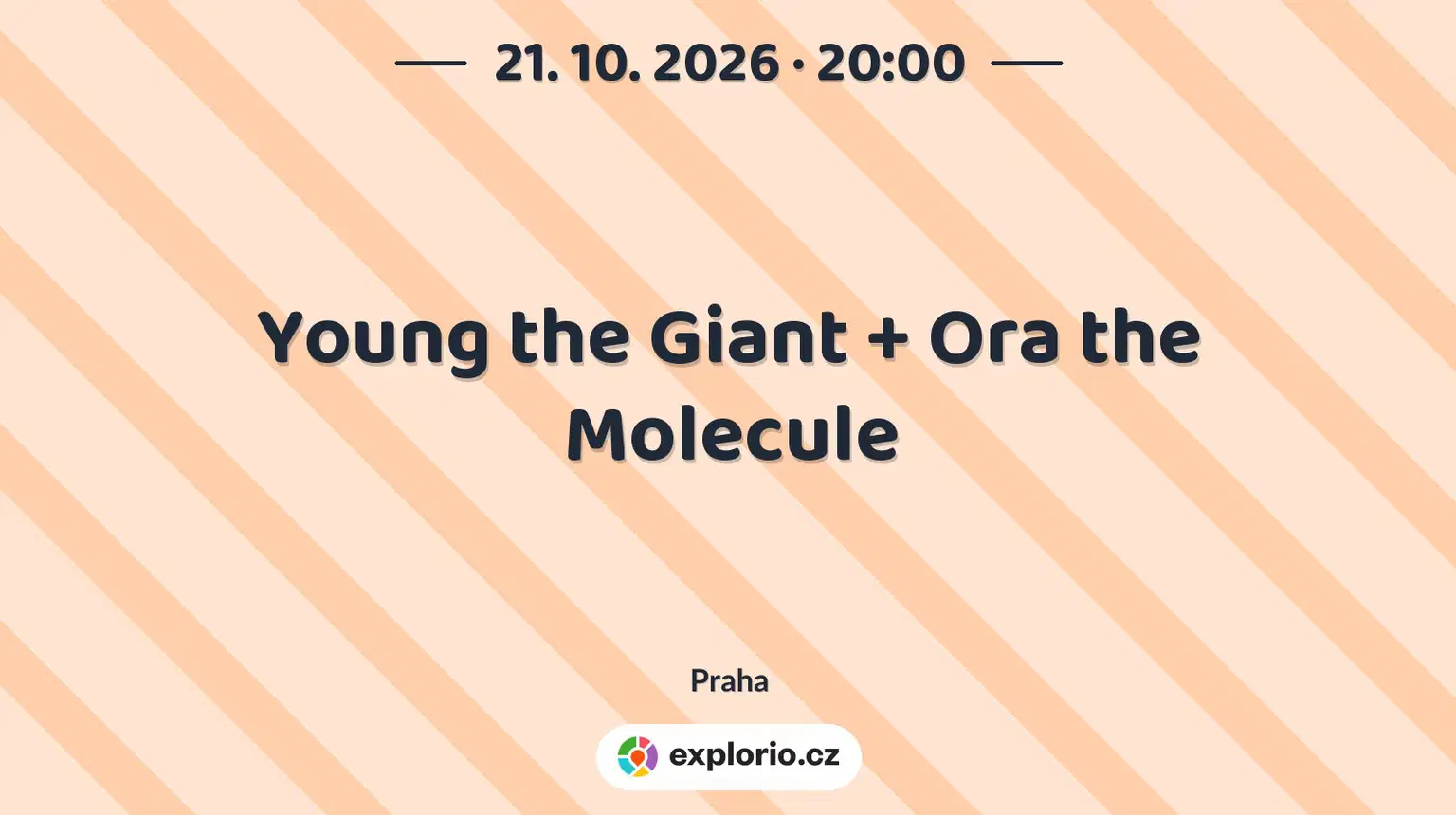 Young the Giant + Ora the Molecule – divadlo, Hudba a Kino, Praha