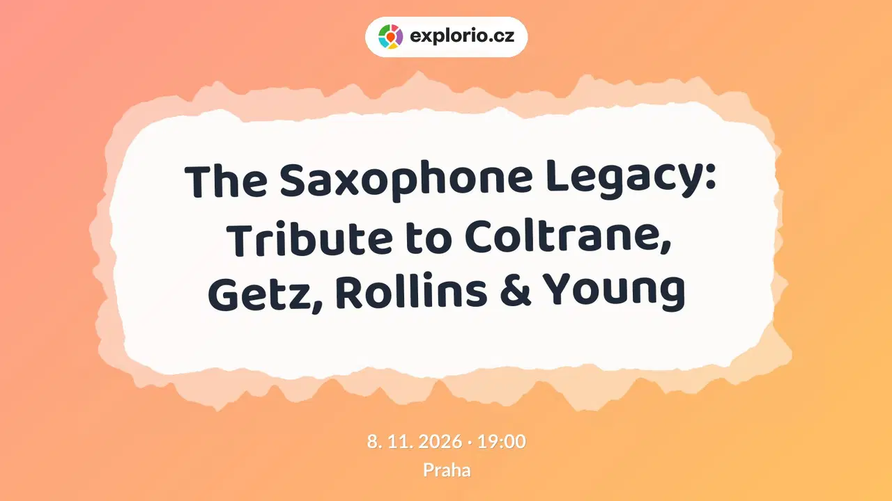 The Saxophone Legacy: Tribute to Coltrane, Getz, Rollins & Young – divadlo, Hudba a Kino, Praha