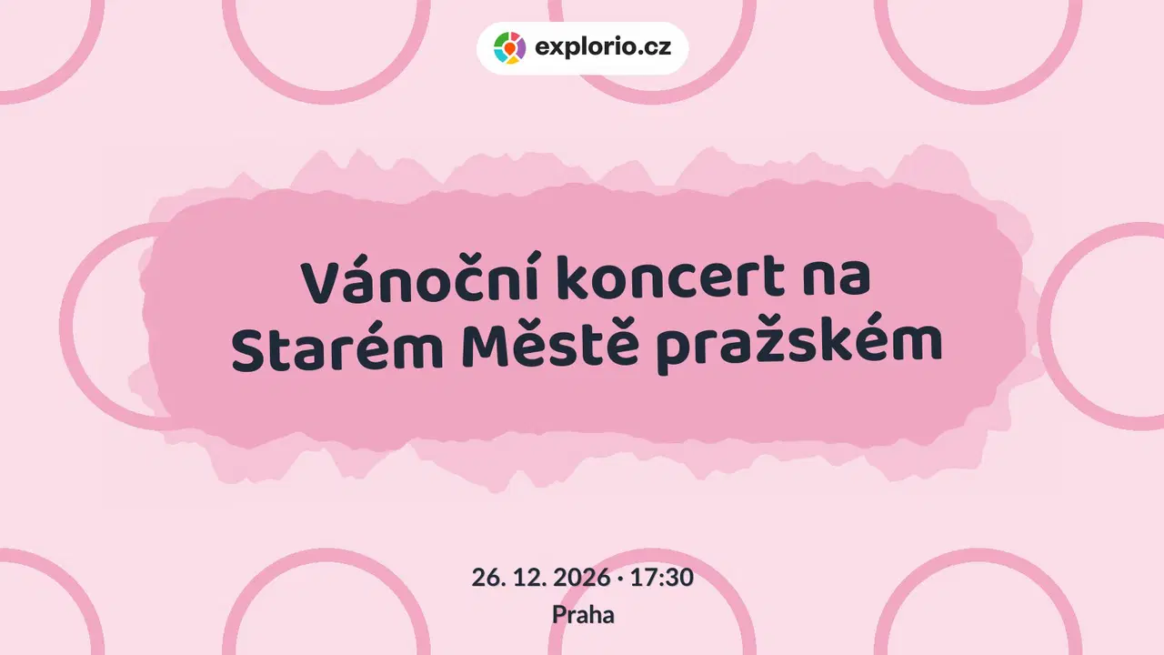 Vánoční koncert na Starém Městě pražském – divadlo, Hudba a Kino, Praha