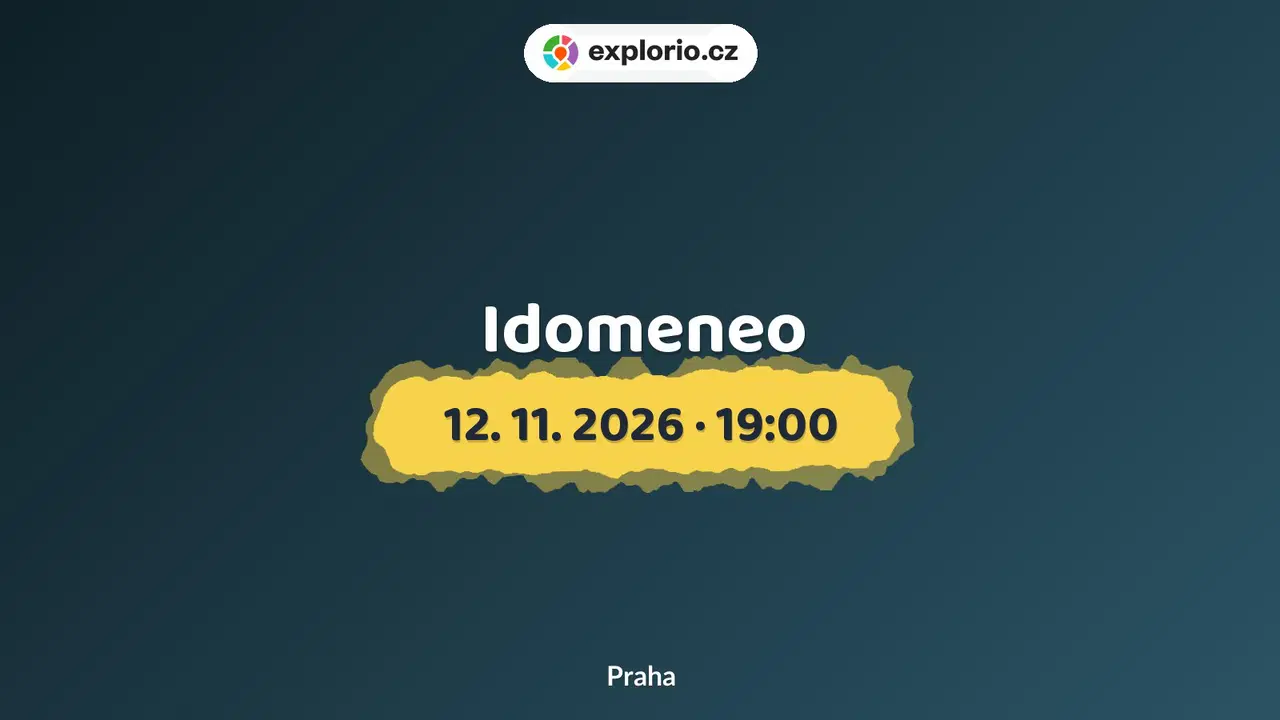 Idomeneo – divadlo, Hudba a Kino, Praha