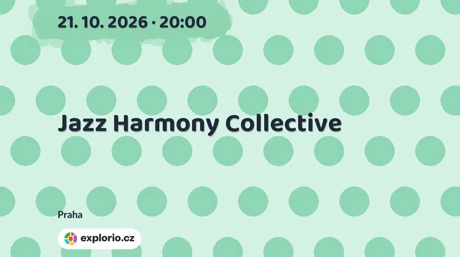 Jazz Harmony Collective – divadlo, Hudba a Kino, Praha
