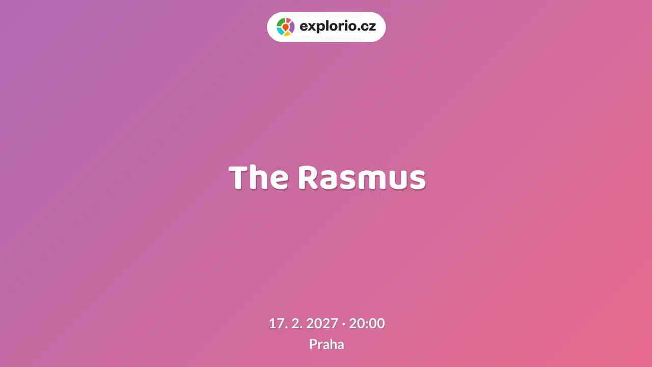 The Rasmus – divadlo, Hudba a Kino, Praha