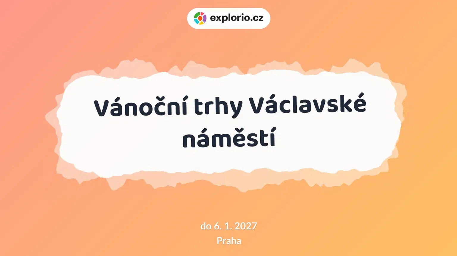 Vánoční trhy Václavské náměstí – festivaly a Slavnosti, Praha