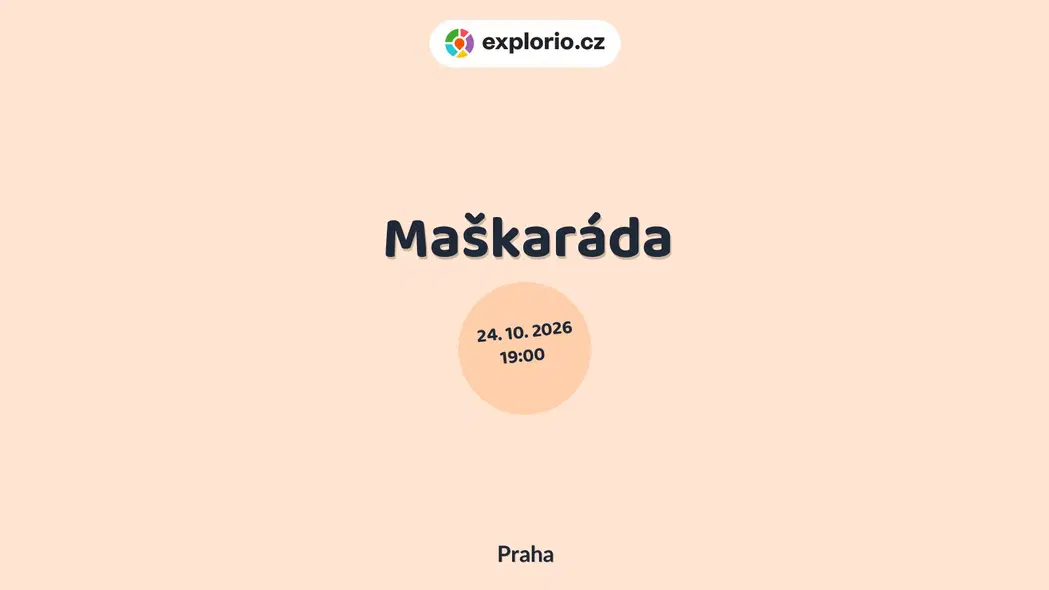 Maškaráda – divadlo, Hudba a Kino, Praha