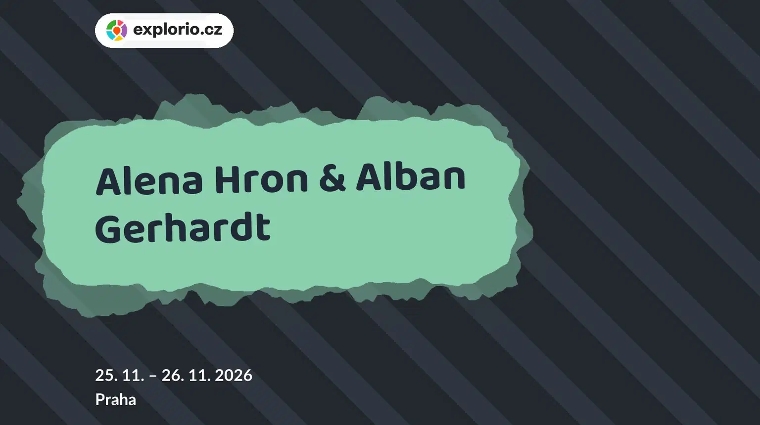Alena Hron & Alban Gerhardt – divadlo, Hudba a Kino, Praha