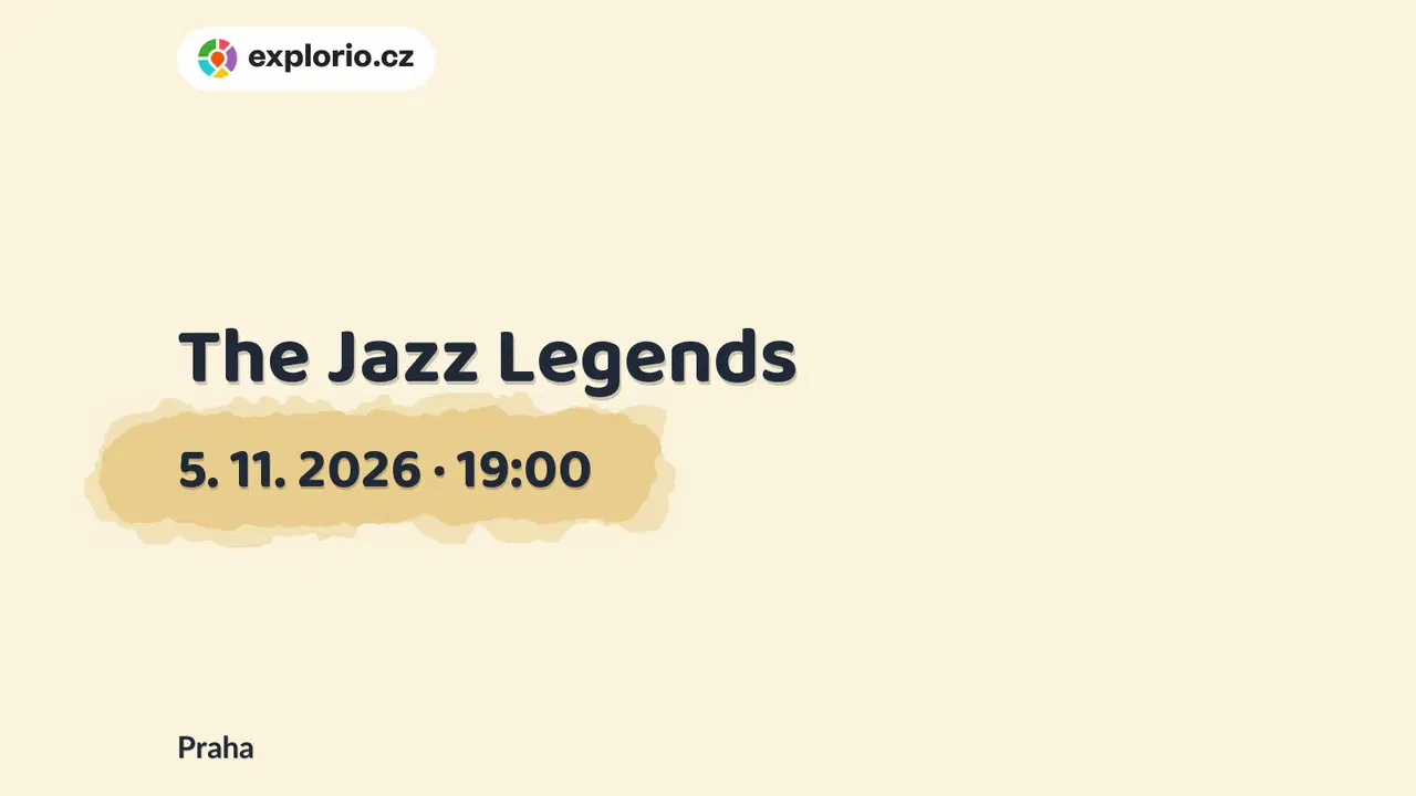 The Jazz Legends – divadlo, Hudba a Kino, Praha