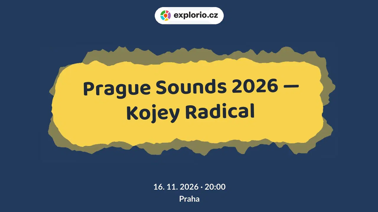 Prague Sounds 2026 — Kojey Radical – divadlo, Hudba a Kino, Praha