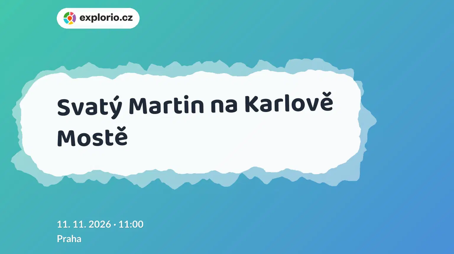 Svatý Martin na Karlově Mostě – festivaly a Slavnosti, Praha