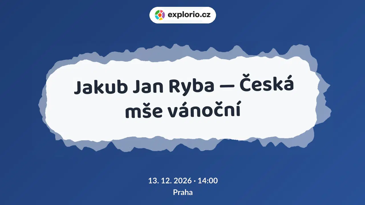 Jakub Jan Ryba — Česká mše vánoční – divadlo, Hudba a Kino, Praha
