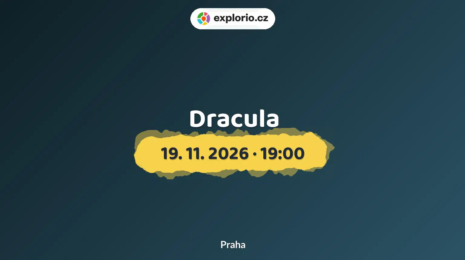 Dracula – divadlo, Hudba a Kino, Praha