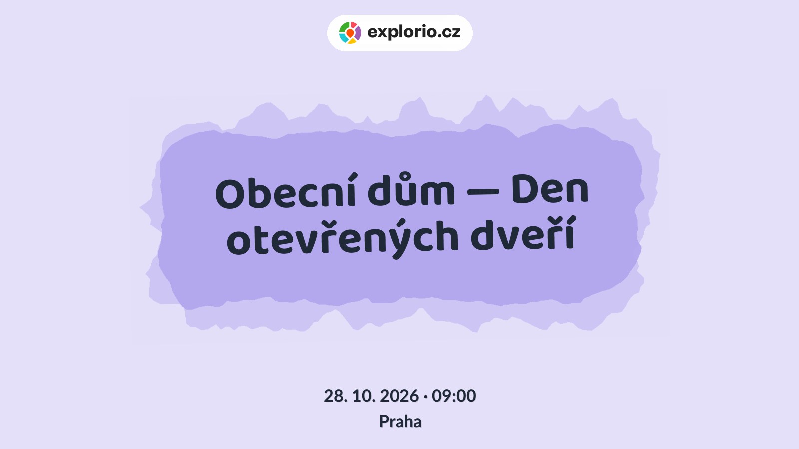 Obecní dům — Den otevřených dveří – prohlídky a Muzea, Praha