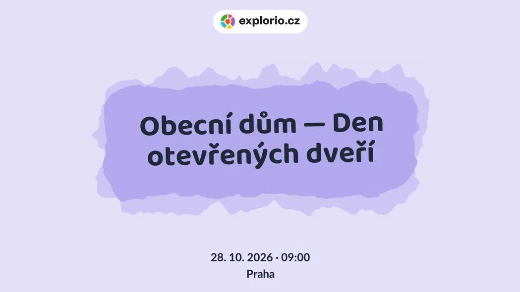 Obecní dům — Den otevřených dveří – prohlídky a Muzea, Praha