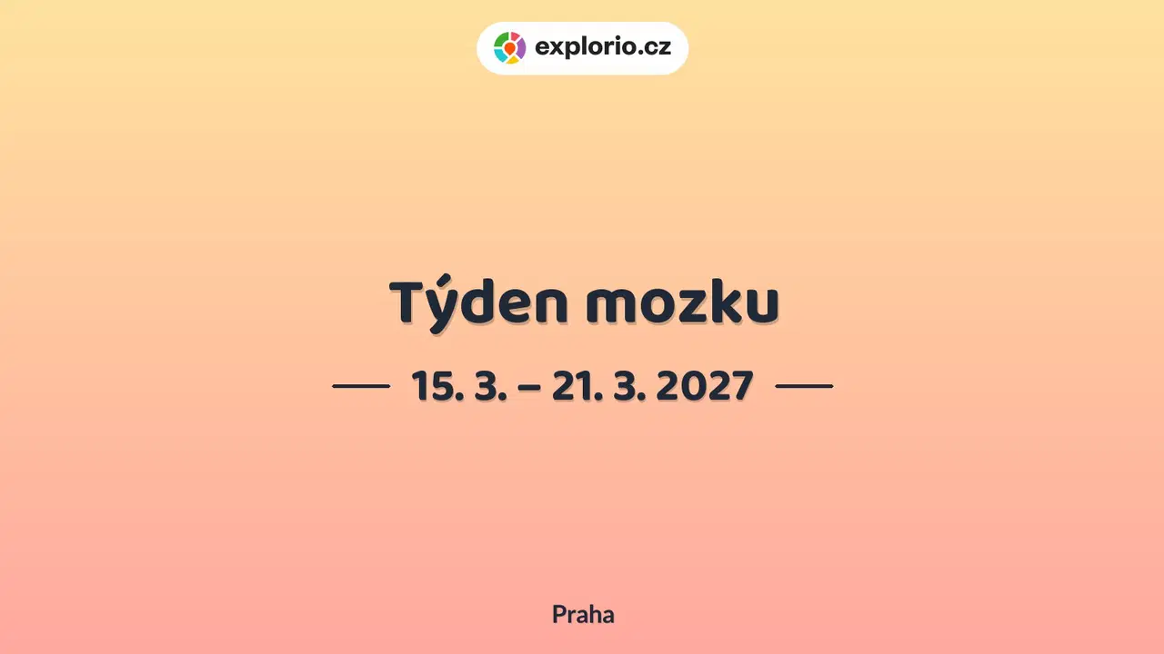 Týden mozku – prohlídky a Muzea, Praha