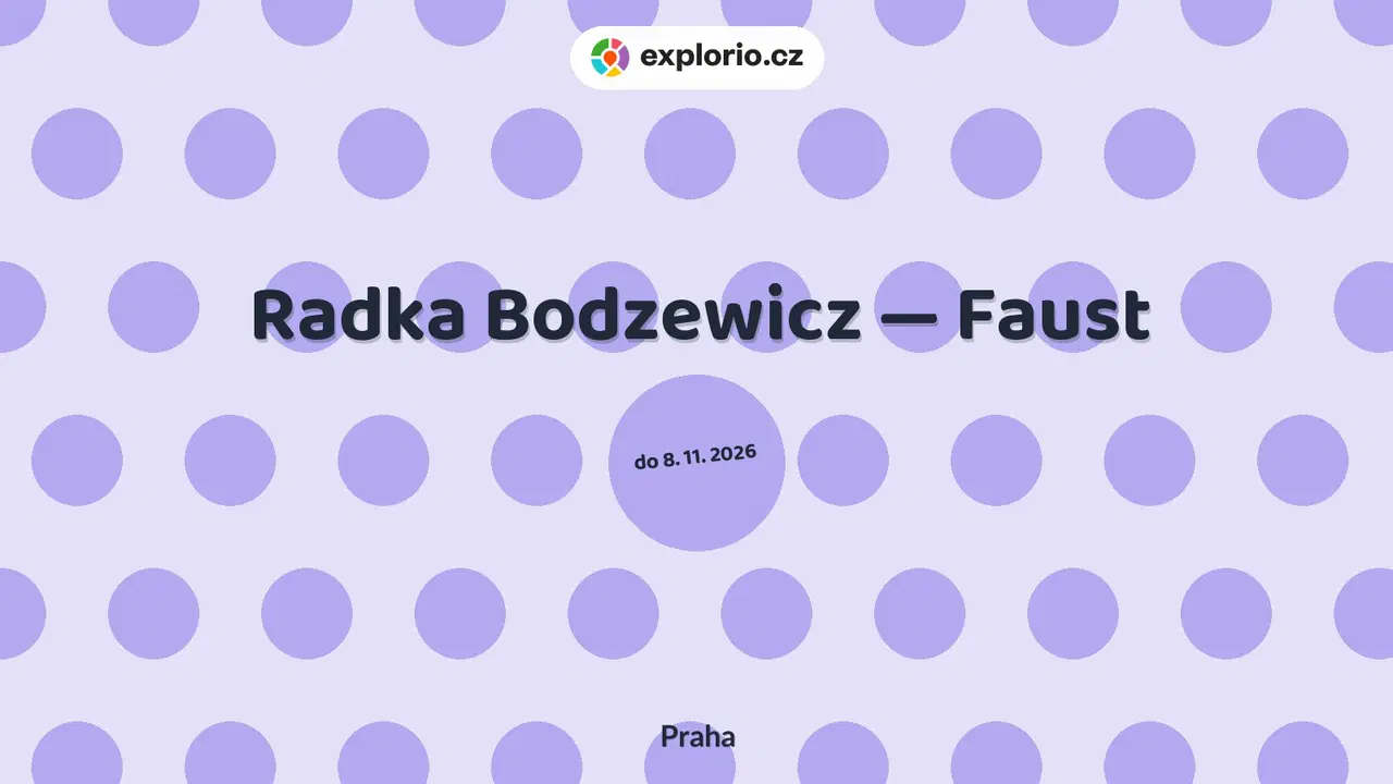 Radka Bodzewicz — Faust – prohlídky a Muzea, Praha