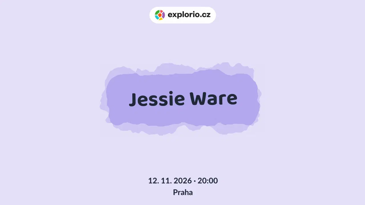 Jessie Ware – divadlo, Hudba a Kino, Praha
