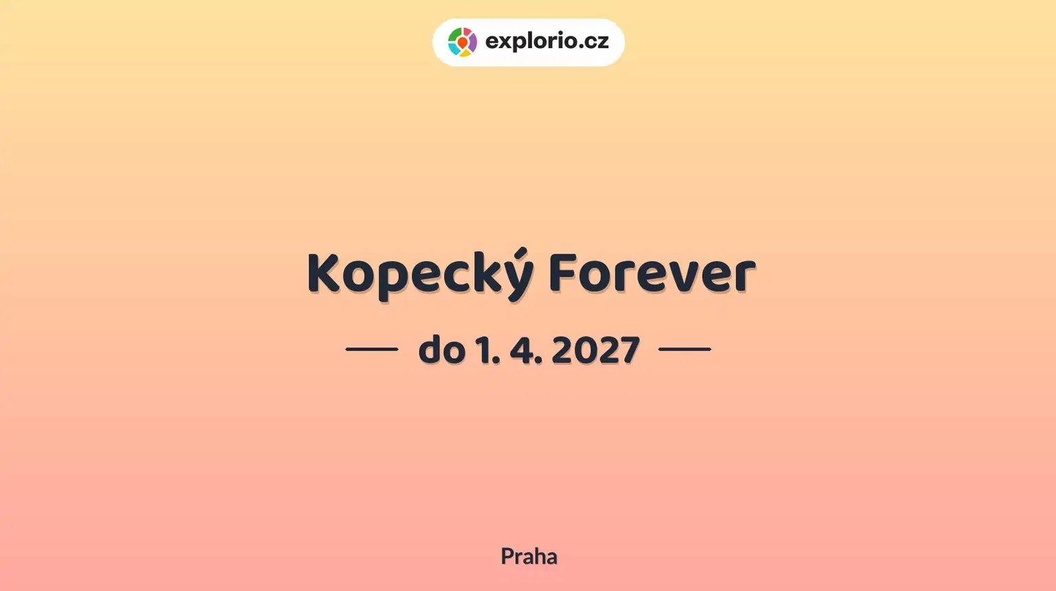 Kopecký Forever – prohlídky a Muzea, Praha