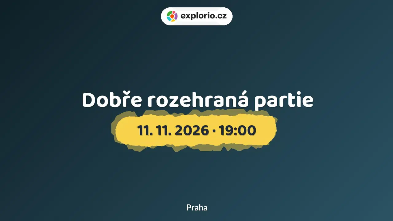 Dobře rozehraná partie – divadlo, Hudba a Kino, Praha