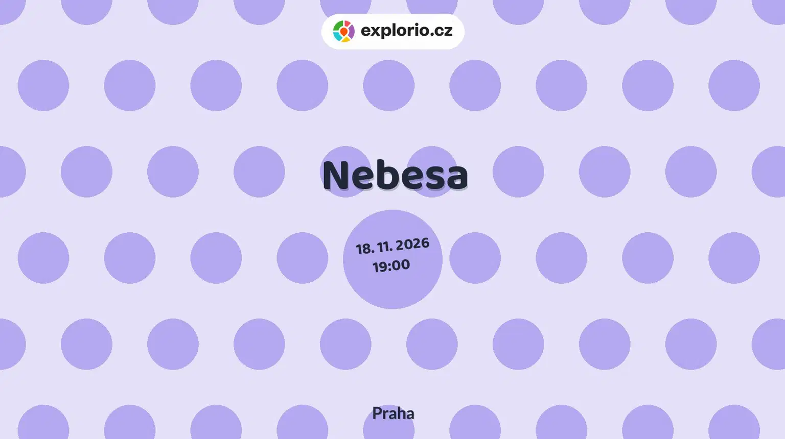 Nebesa – divadlo, Hudba a Kino, Praha