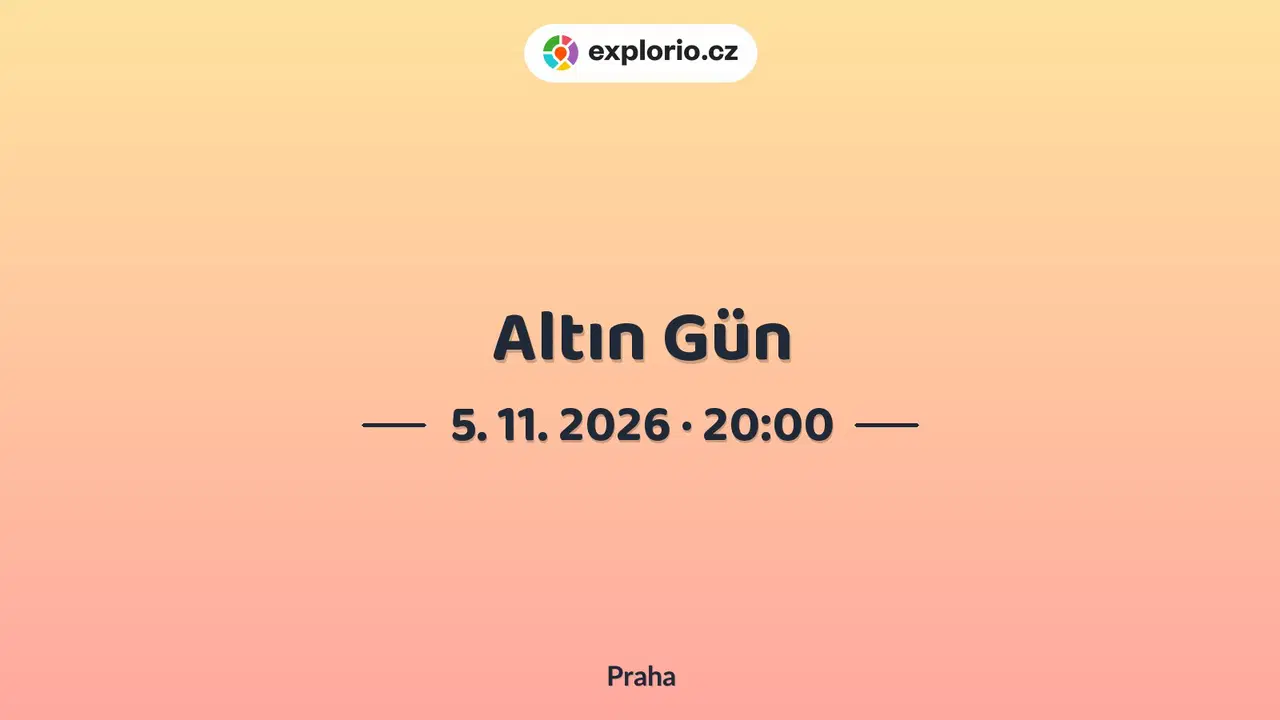 Altın Gün – divadlo, Hudba a Kino, Praha