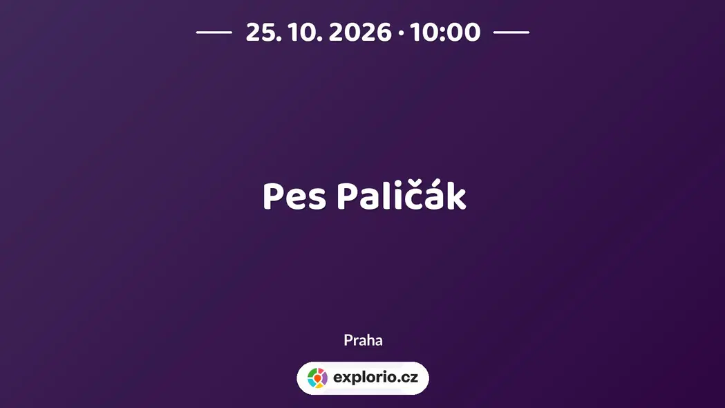 Pes Paličák – divadlo, Hudba a Kino, Praha