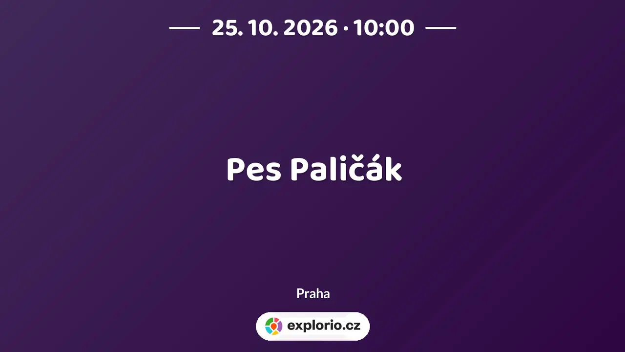 Pes Paličák – divadlo, Hudba a Kino, Praha
