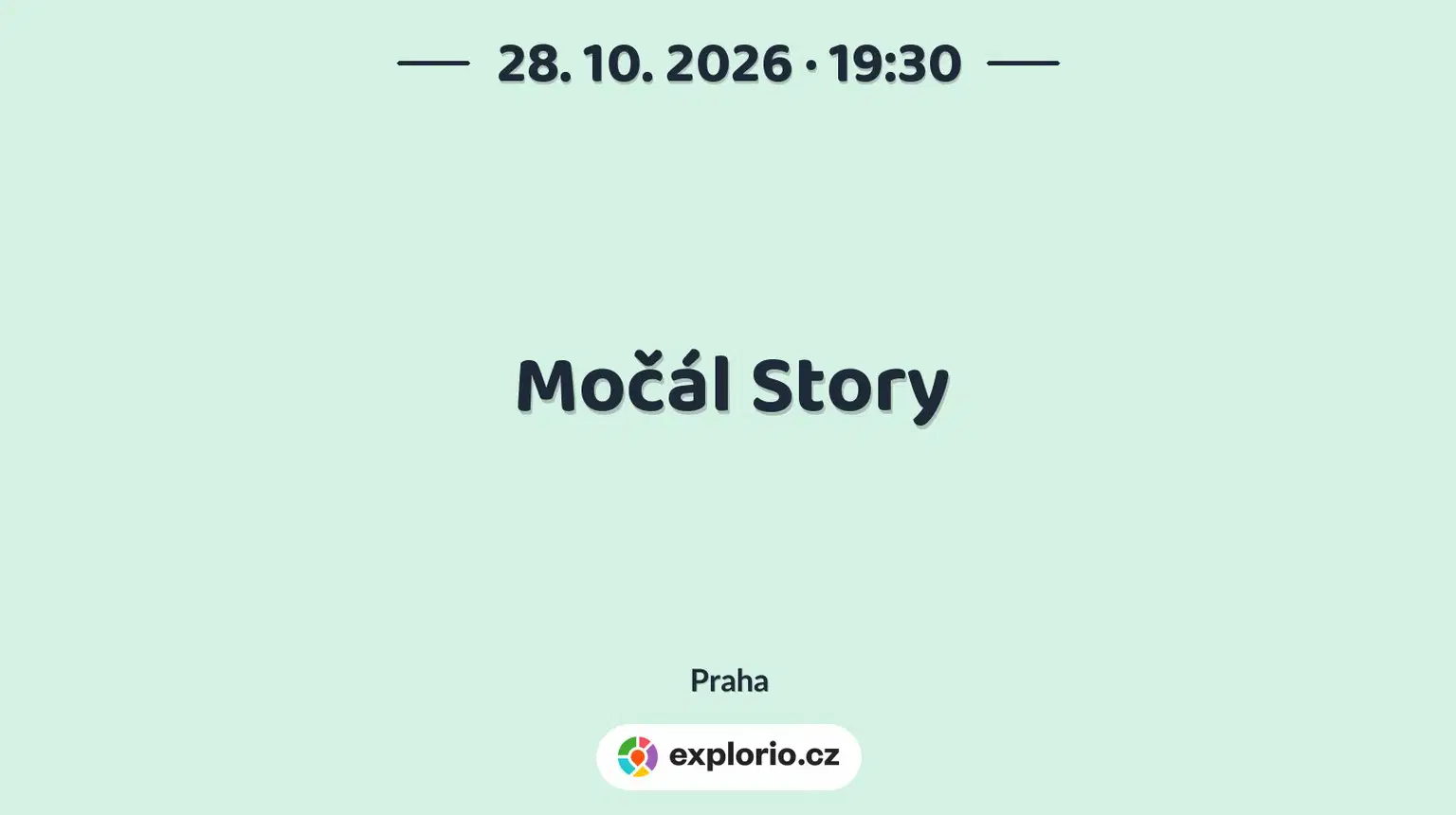 Močál Story – divadlo, Hudba a Kino, Praha