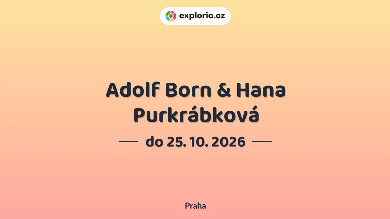 Adolf Born & Hana Purkrábková – prohlídky a Muzea, Praha