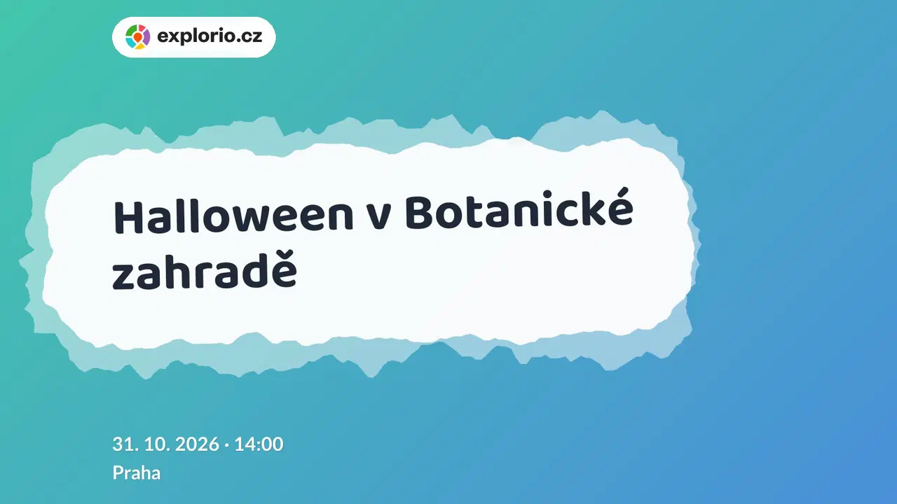 Halloween v Botanické zahradě – festivaly a Slavnosti, Praha