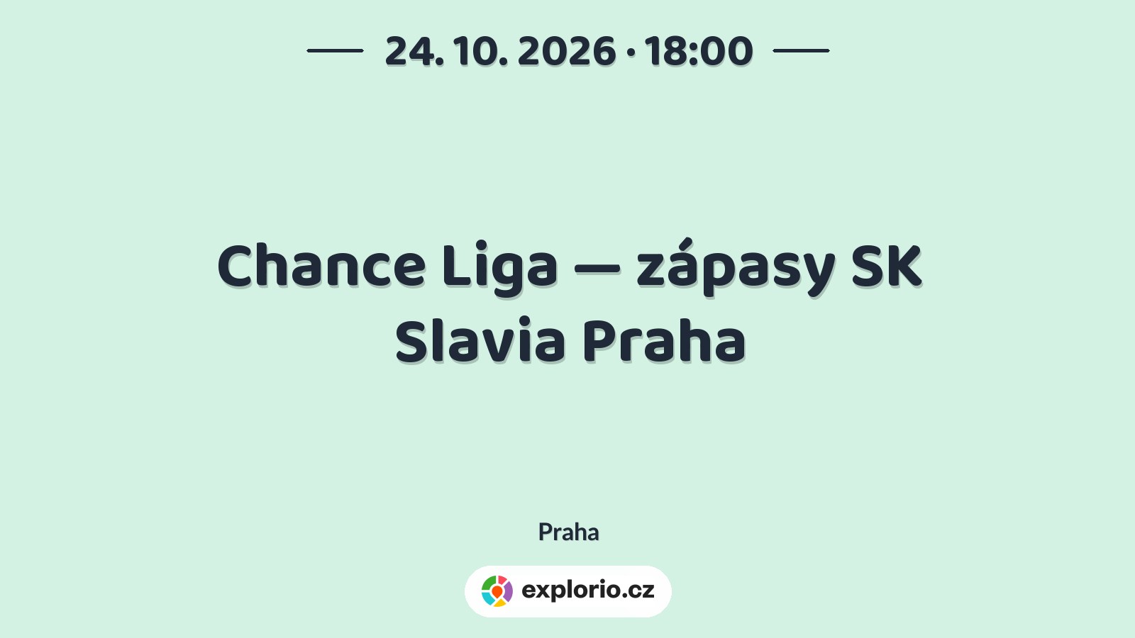 Chance Liga — zápasy SK Slavia Praha – sport a Pohyb, Praha